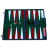 Backgammon Vinyl Big TWE103863 Toys