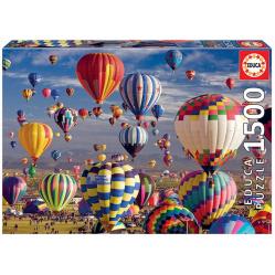 Educa - Puzzle 1500 - Hot Air Ballons (017977) - Toys