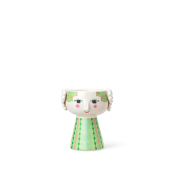 Bjørn Wiinblad - Eva Candle Holder - H9.5 cm - Light Green - Home and Kitchen