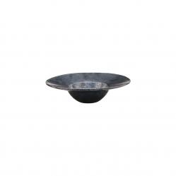 House Doctor - Pion Pasta Plate - Ø25 cm - Black/Brown - Home and Kitchen