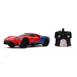 Jada - Marvel - Spider-Man RC 2017 Ford GT 1:16 (253226002) - Toys
