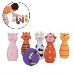 Ludi - Baby bowling, Animals (3455) - Toys