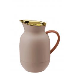 Stelton - Amphora Vacuum Jug 1 L (Soft Peach) - Home and Kitchen