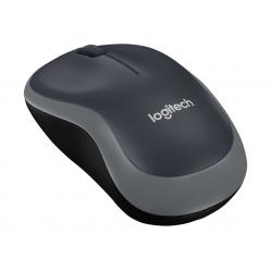 Logitech - M185 Mouse USB Grey Wireless - Computers