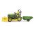 Bruder - BWorld John Deere Lawn Tractor with trailer and gardener 62104 - Toys