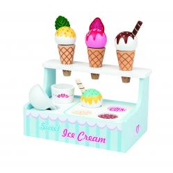 Small Wood - Mini Ice Cream Shop (L40227) - Toys