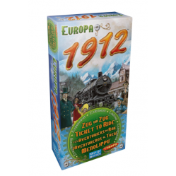 Ticket To Ride - Europe 1912 Expansion Pack (DOW720111) - Toys