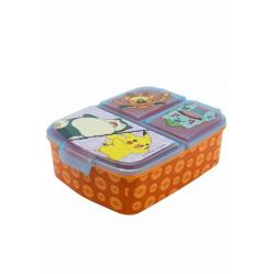 Stor - Multi Compartment Sandwich Box - Pokemon 088808735-08020 - Toys