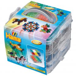 Hama - Small storage box with 6000 beads (386701) - Toys