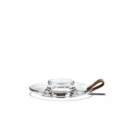 Holmegaard - DWL Candle Holder H4.5 cm - Clear - Home and Kitchen