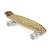 Outsiders - Chrome Edition Retro Skateboard Gold - Toys