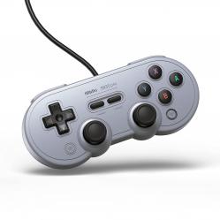 8Bitdo SN30 Pro USB Gamepad Gray Edition Video Games and Consoles