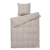 Juna - Bæk&Bølge Bed Linen 140x200 cm -  Grey & Birch - Home and Kitchen