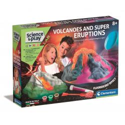 Clementoni - Science & Play - Volcano Glow in the Dark (78803) - Toys