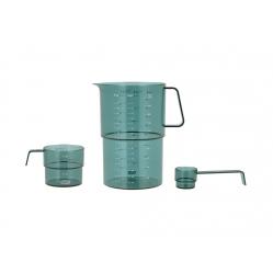 Rosti - Mensura Measuring Set - 3 Pieces - Nordic Green - Home and Kitchen