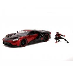Jada - Marvel - Miles Morales 2017 Ford GT 1:24 (253225008) - Toys