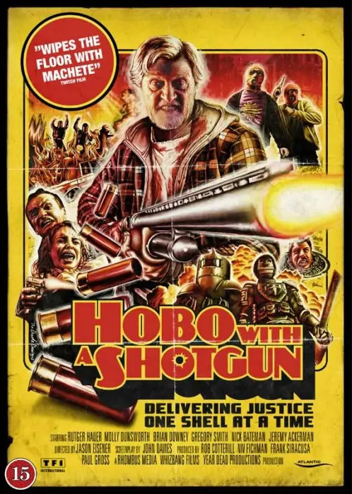 HOBO WITH A SHOTGUN (Rutger Hauer) - Movies and TV Shows