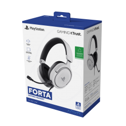 TRUST GXT498W Forta Headset - White - PlayStation 5