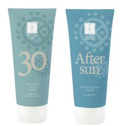 Raunsborg - Sun Lotion SPF 30 200 ml + After Sun Lotion Nordic 200 ml - Beauty