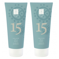 Raunsborg - 2 x Sun Lotion SPF 15 200 ml - Beauty