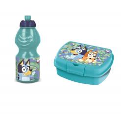 Stor - Lunch Box AND Water Bottle - Bluey - Toys