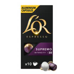 L'OR Capsules - Espresso Supremo - Coffee Capsules - 10 pcs - Food & Drink