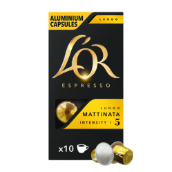 LOR Capsules - Lungo Mattinata - Coffee Capsules - 10 pcs - Food and Drink