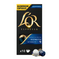 L'OR Capsules - Ristretto Decaffeinato - Coffee Capsules - 10 pcs - Food & Drink
