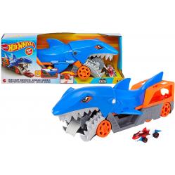 Hot Wheels - Shark Chomp Transporter (GVG36) - Toys