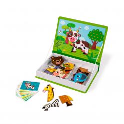 Janod - Magneti'Book - Animals - 30 magnets (LKJ2723) - Toys