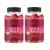 VitaYummy - 2 x Hair & Nails Rasberry/Peach 90 pcs - Health and Personal Care