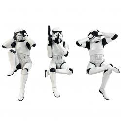 Three Wise Stormtroopers Shelf Sitters - Fan Shop and Merchandise