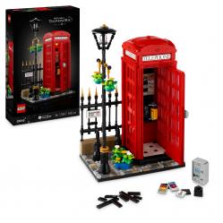 LEGO Ideas - Red London Telephone Box (21347.) - Toys