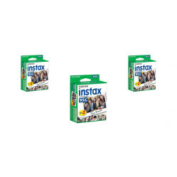 Fuji - Instax WIDE film 20shots - BUNDLE with 3 x 20shots - Electronics