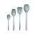 Rosti - NEW Classic kitchen spoons, Set of 4 - Dusty Blue - Home and Kitchen