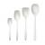 Rosti - NEW Classic kitchen spoons, Set of 4 - White - Home and Kitchen