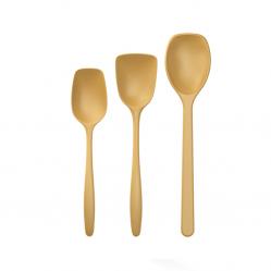 Rosti - NEW Classic kitchen spoons Set of 3 - Curry - Home and Kitchen