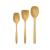 Rosti - NEW Classic kitchen spoons Set of 3 - Curry - Home and Kitchen