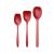 Rosti - NEW Classic kitchen spoons Set of 3 - Red - Home and Kitchen