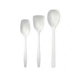 Rosti - NEW Classic kitchen spoons Set of 3 - White - Home and Kitchen