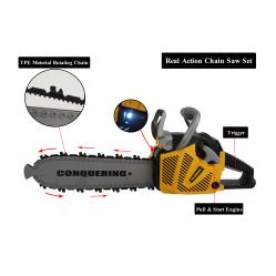 POWER X - Chain Saw w- Sound and Light 20356 - Toys