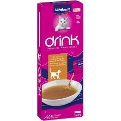 Vitakraft - Drink with chicken flavour and taurine for cats - (57999) - Pet Supplies
