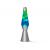 iTotal - Lava Lamp 36 cm - Silver Base, Blue Liquid and White Wax (XL1764) - Toys
