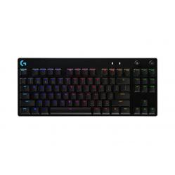 Logitech - PRO Gaming Keyboard - English (UK) - QWERTY Layout - Black - Mechanical Keyswitch - Windows, Mac OS - Computers