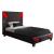 Xrocker Cerberus Mkii Bed Compact - Carbon Red - Computers