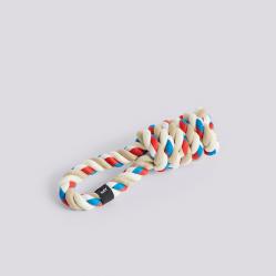 HAY - Dog Rope Toy Red, turquoise, off-white Ø8 x L29 - Pet Supplies