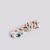HAY - Dog Rope Toy Red, turquoise, off-white Ø8 x L29 - Pet Supplies
