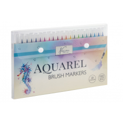 Nassau - Aquarel brush markers 20 pcs + 1 waterbrush (AR0511/GE) - Toys