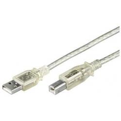MicroConnect - USB2.0 A-B Cable, 1m - Electronics