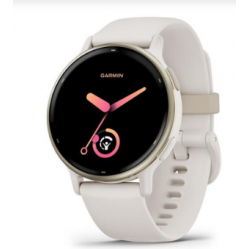 Garmin - Vivoactive 5, GPS, WiFi, Ivory/Cream Gold - Electronics
